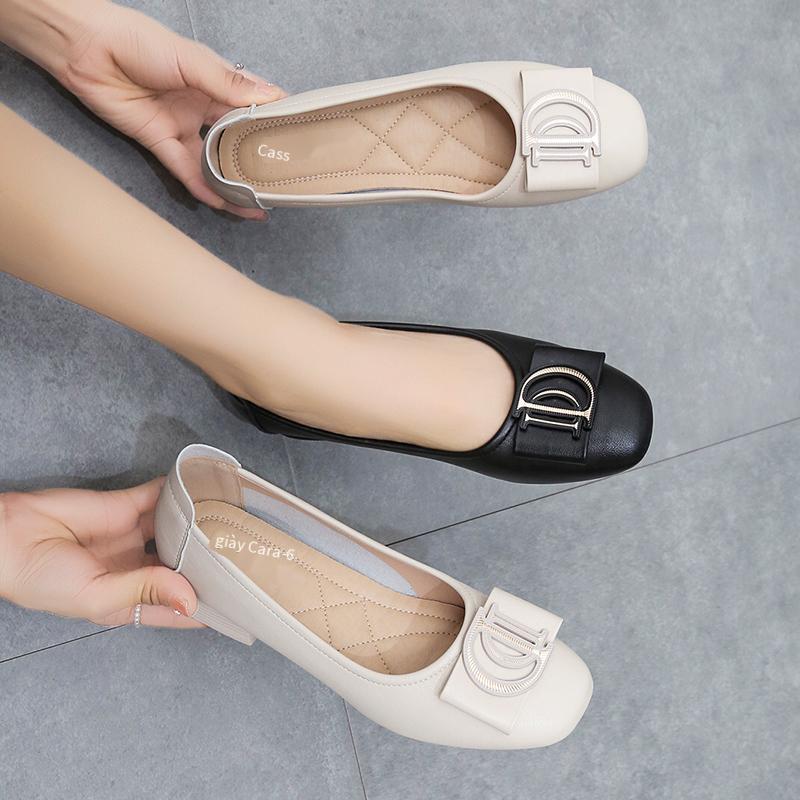Khuyến mại giày nữ giày thể thao cỡ lớn lưới đỏ giày vải giày chống trượt nhẹ