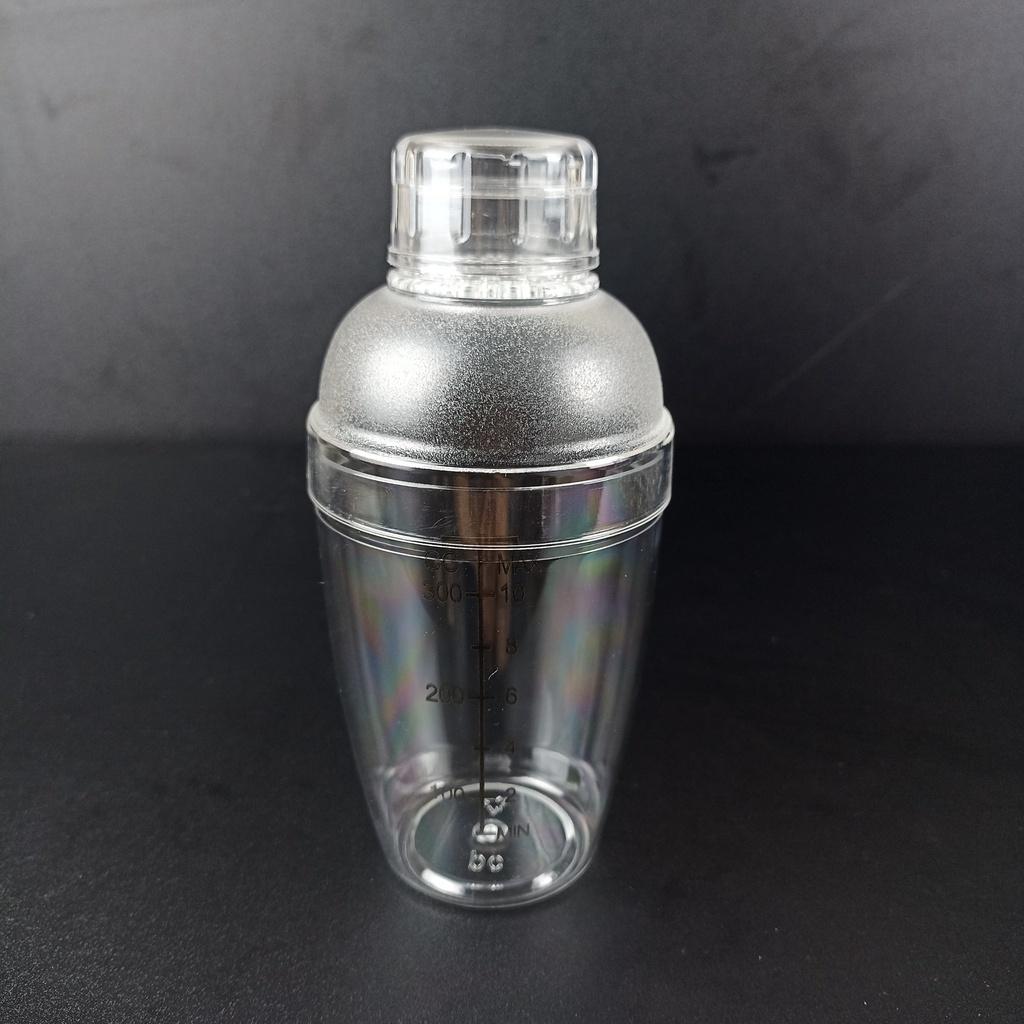 Bình lắc nhựa pha chế, Shaker nhựa có vạch chia định lượng 530ml 700ml 1000ml