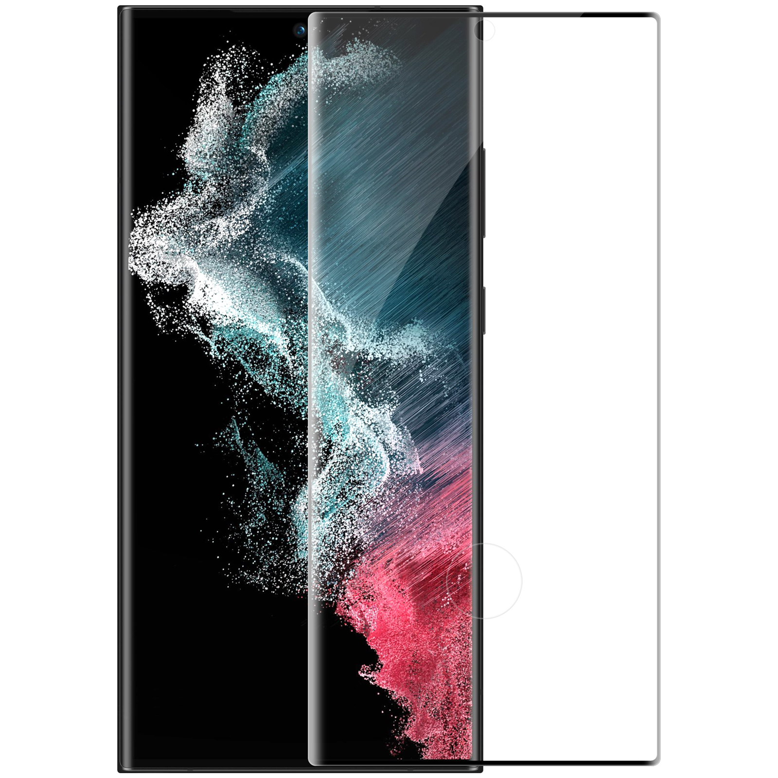 Kính cường lực Nillkin 3D CP+MAX cho Samsung Galaxy S23 Ultra - Hàng Chính Hãng