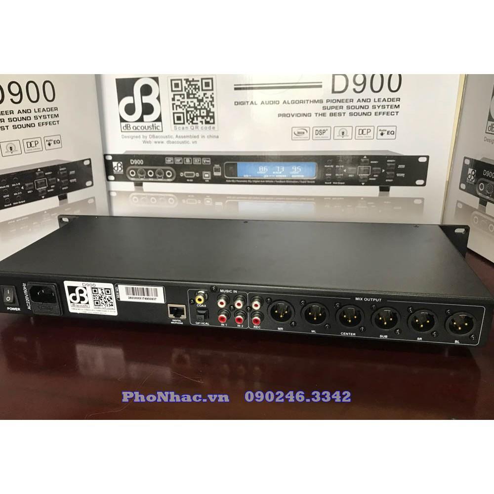 Vang số mixer DSP cao cấp D900 chuyên cho phòng karaoke