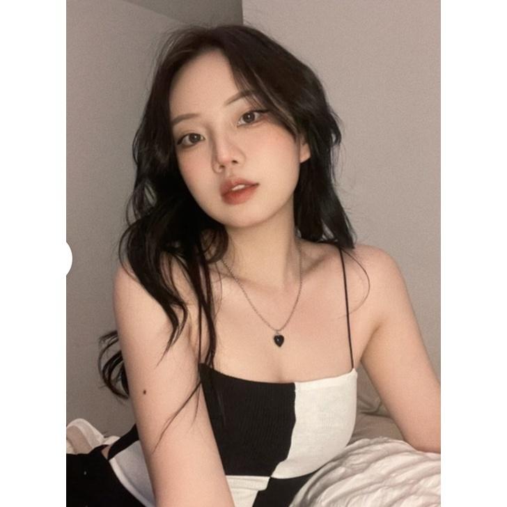 Áo hai dây croptop nữ dáng ôm kiểu ống 2 dây bún cao cấp dáng basic vải dày dặn co giãn thoáng mát carrotxinhdep