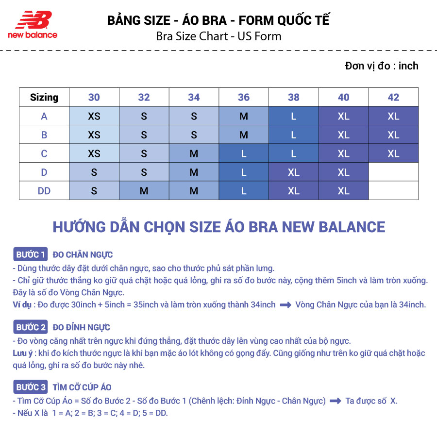 Áo bra thể thao nữ New Balance Hero 3.0 - WB11036 (form Quốc tế