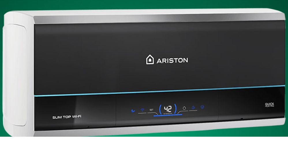 MÁY NÓNG TẮM GIÁN TIẾP ARISTON 30 lít  SLIM3 30 TOP WIFI VN - HÀNG CHÍNH HÃNG - CHỈ GIAO HCM