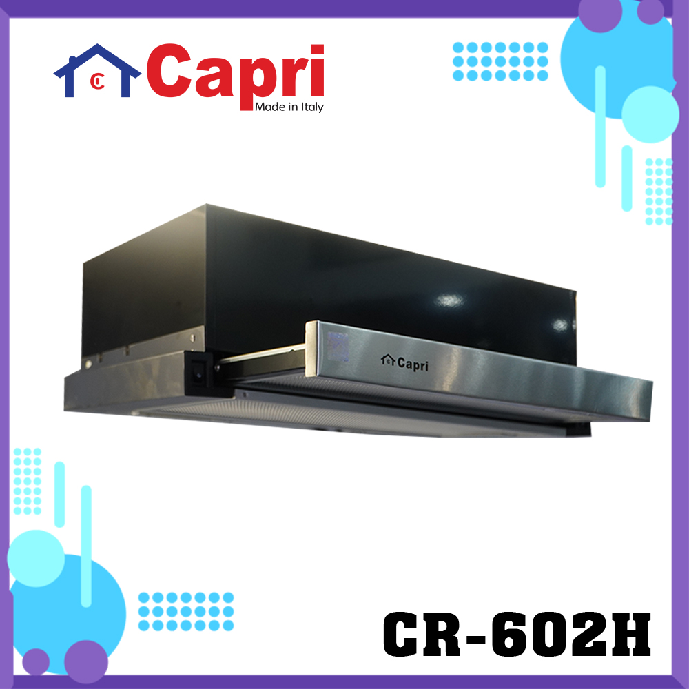 Máy hút mùi âm tủ Capri CR-602H - Hàng chính hãng