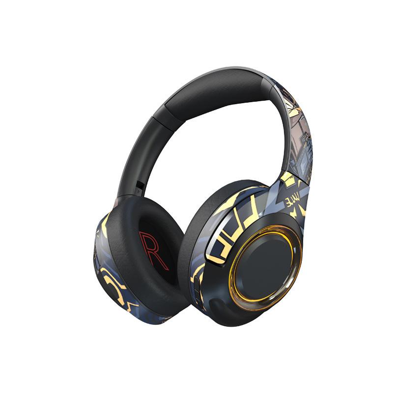 Tai nghe bluetooth phong cách mới nhất gắn trên đầu trò chơi thể thao điện tử phiên bản tiêu chuẩn chính thức của máy tính mẫu riêng tai nghe giảm tiếng ồn ăn gà