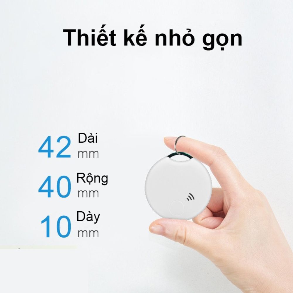 Thiết Bị Chống Thất Lạc Chó Mèo Trẻ Em Đồ Vật Túi Ví Mini Giấu Kín Tuya Thông Minh Không Dây