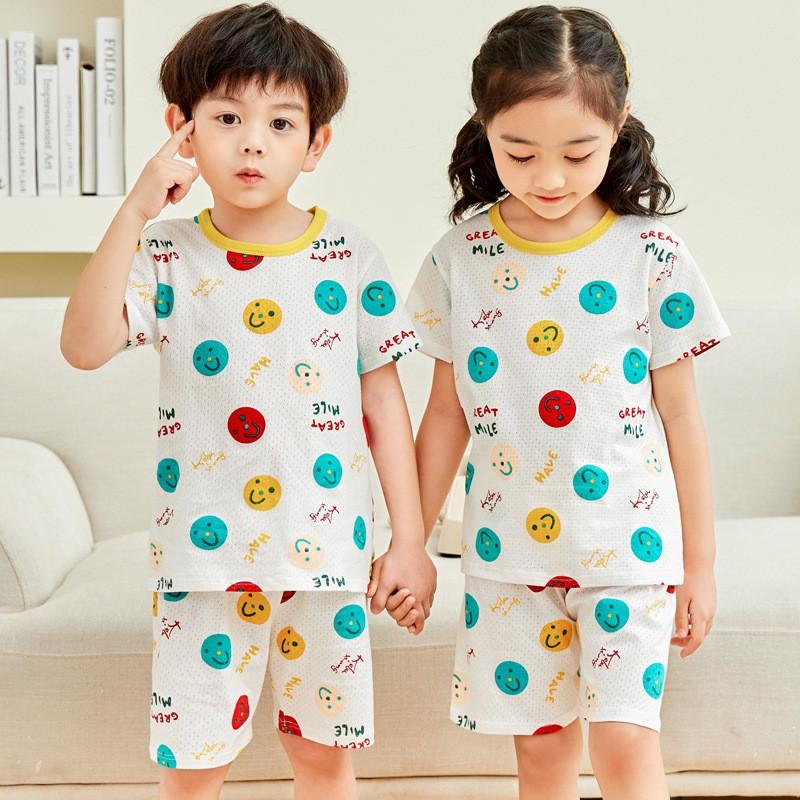 BT5 Size90-150 (11-35kg) Bộ thun hè bé - Vải thông hơi hàn quốc xịn 100% cotton Thời trang trẻ em