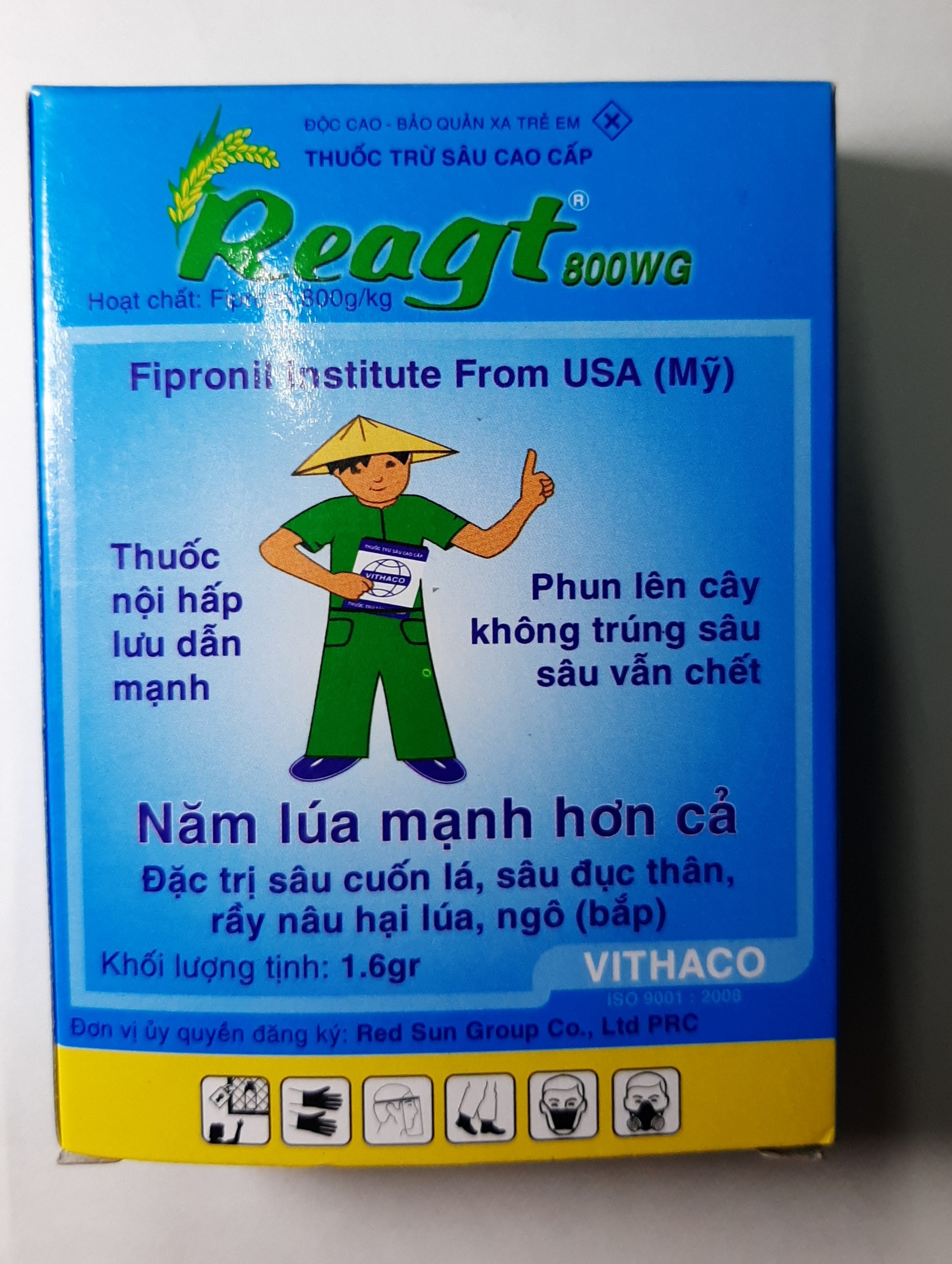 Diệt sâu, kiến, ve chó Reagt gói 1.6gr hiệu quả cao, kéo dài - công ty Việt Thắng