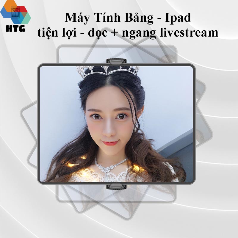 Giá đỡ kẹp điện thoại đôi CYKE C2, hỗ trợ livestream, quay phim video bằng điện thoại, máy tính bảng nhiều máy cùng lúc, gắn xe đạp, hàng chính hãng