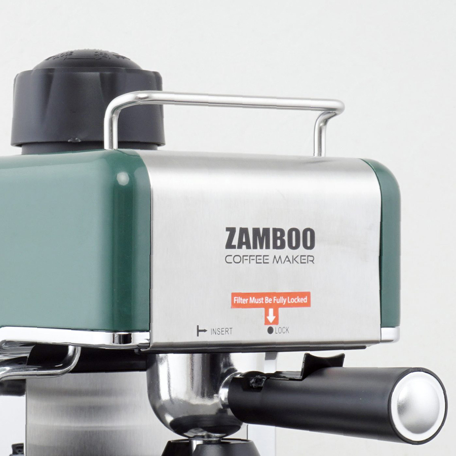 Máy Pha Cà Phê Espresso Zamboo ZB-68CF (3.5Bar) - Hàng Chính Hãng