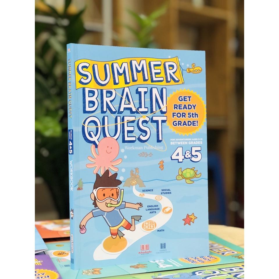 Sách Summer Brain Quest, Dành cho trẻ từ 5 đến 10 tuổi