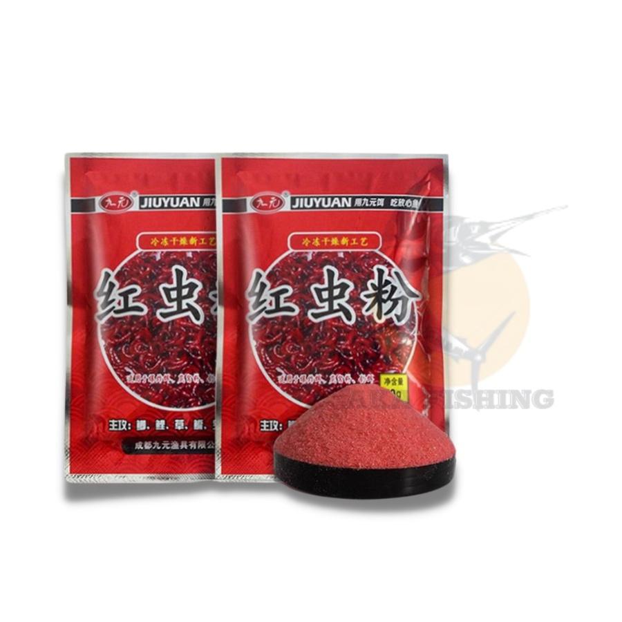 Mồi Câu Cá Trùng Chỉ, Bột Trùng Chỉ Đỏ Chuyên Chép, Trôi, Trắm, Rô Phi câu đơn đài câu lục chất lượng giá rẻ