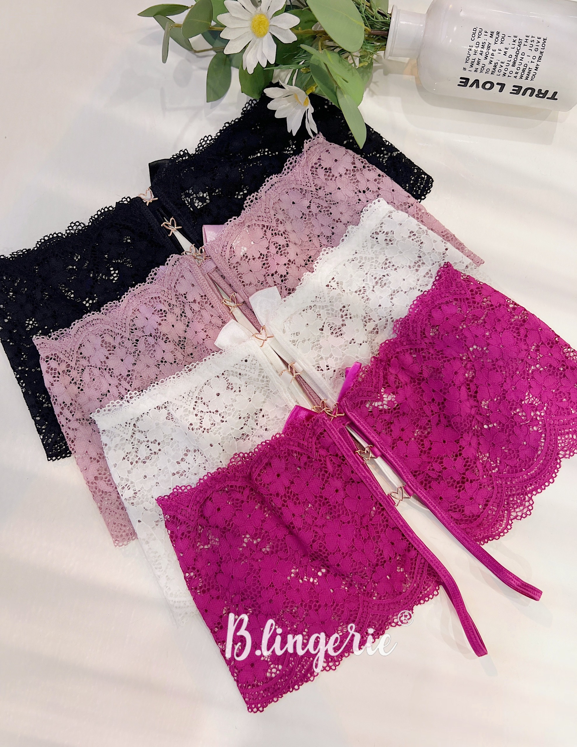 Quần Lót Nữ Tính Ren Hoa - B.Lingerie