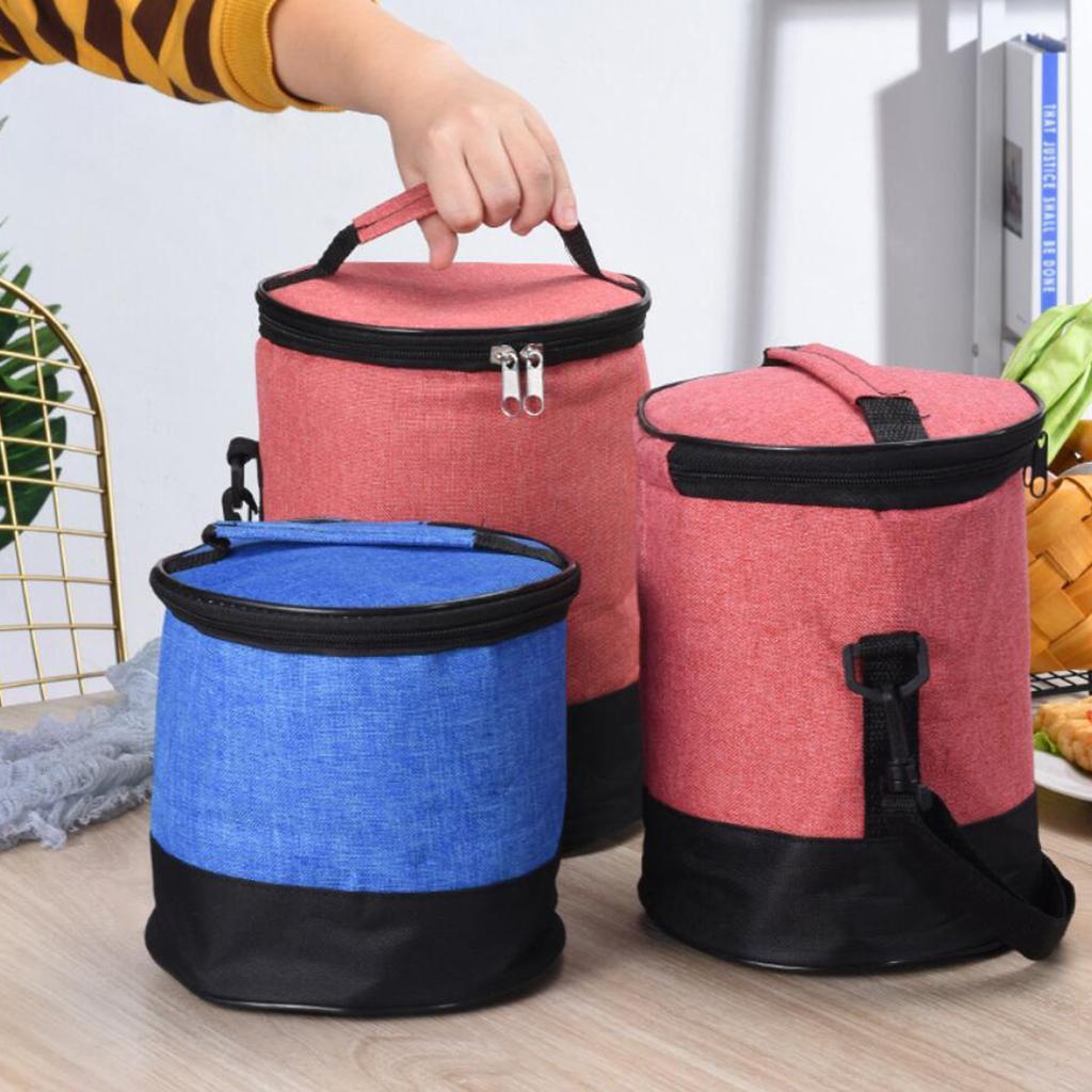 Insulated Lunch Box Carrier, Picnic Food Cooler Container