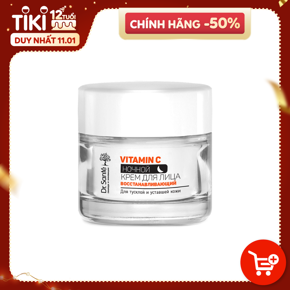 Kem dưỡng da ban đêm Dr.Sante Vitamin C phục hồi và tái tạo da 50ml