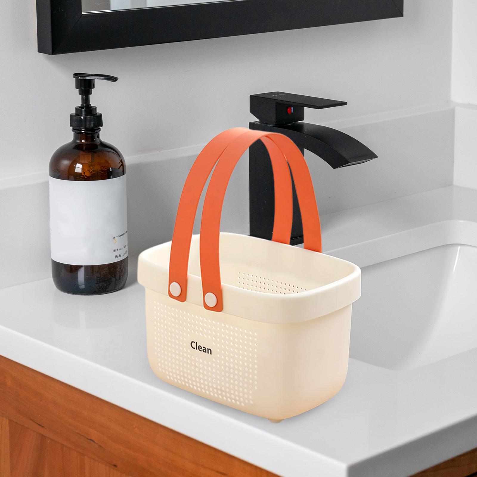 Organizer Storage Tote Shower Bins Organizer for Garage Bedroom Pantry