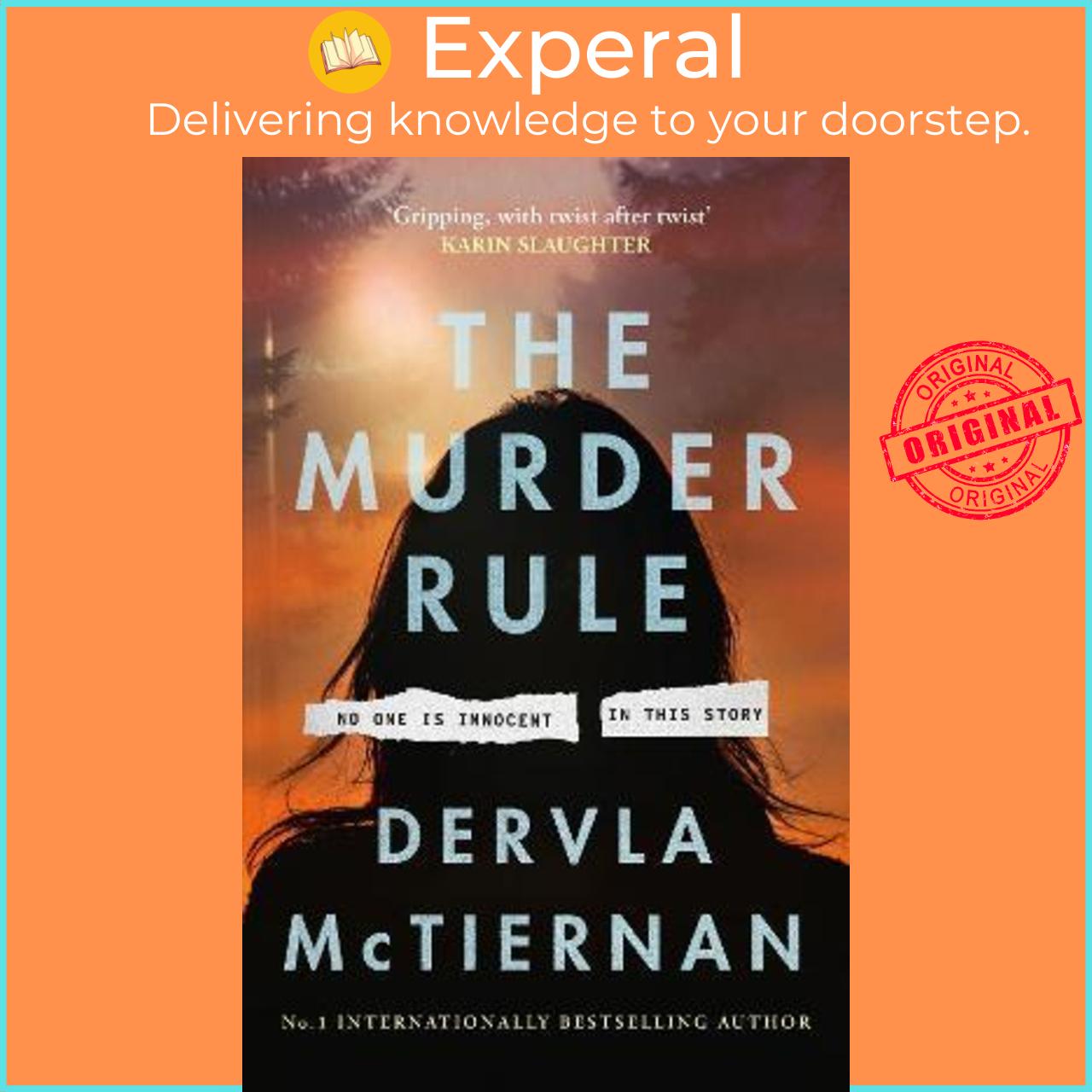 Sách - The Murder Rule by Dervla McTiernan (UK edition, hardcover)
