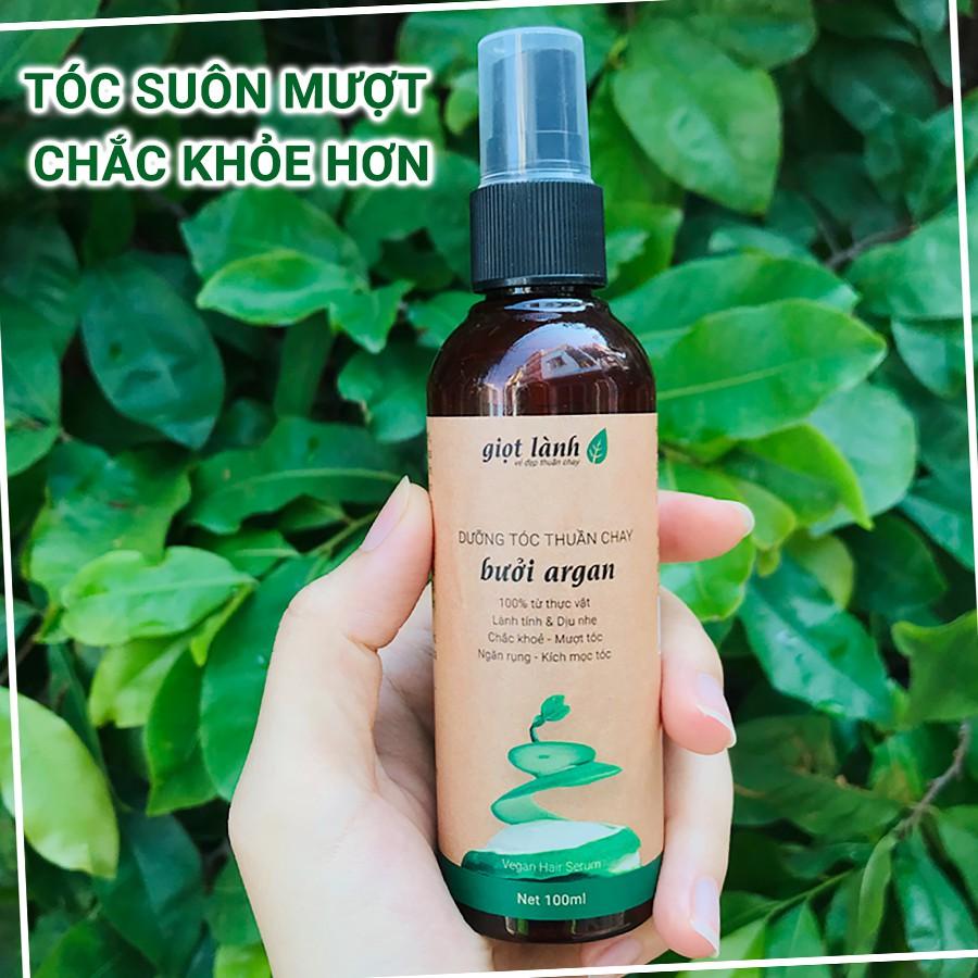 Xịt tóc tinh dầu bưởi, kích mọc tóc, giảm gãy rụng Giọt Lành 100ml