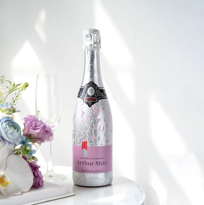 Rượu Vang Hồng Pháp Arthur Metz Cremant D'Alsace Edition Speciale Rose