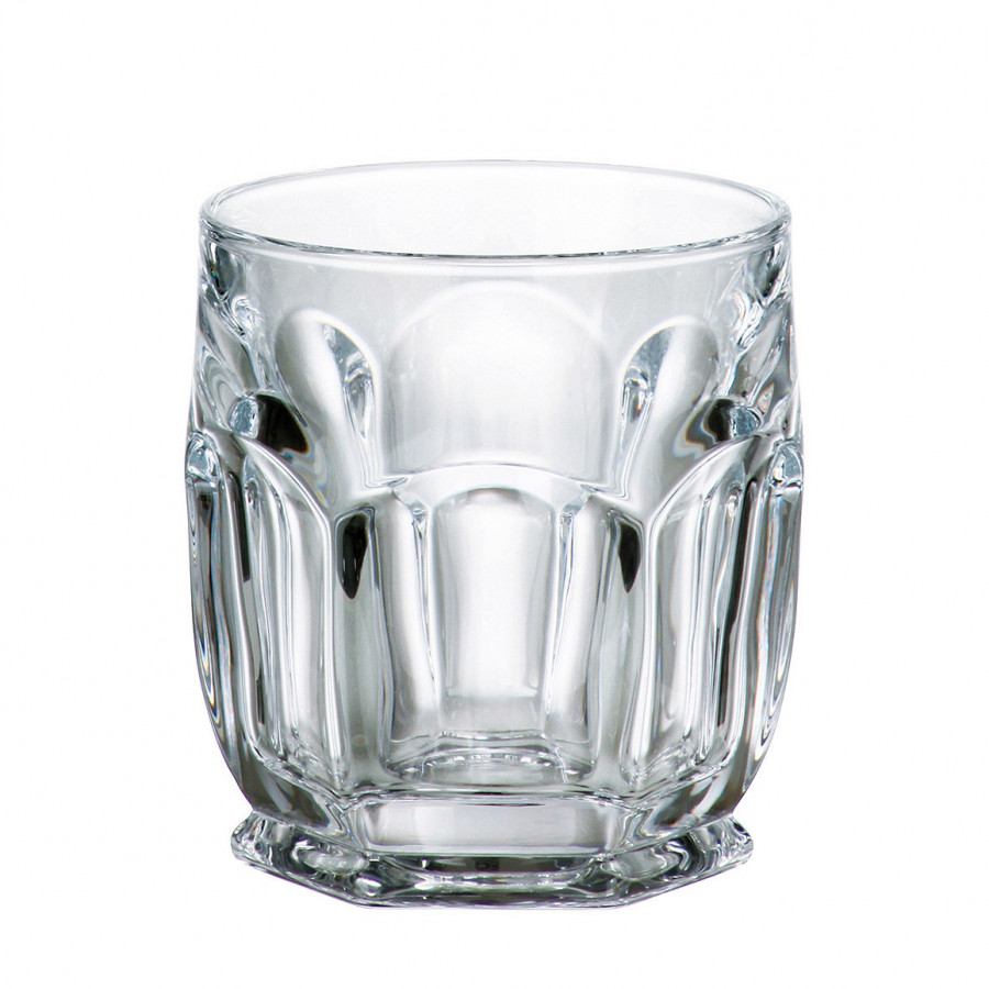 Bộ 6 Cốc Rượu Lục Giác Crystalite Bohemia Safari 250ml Trơn