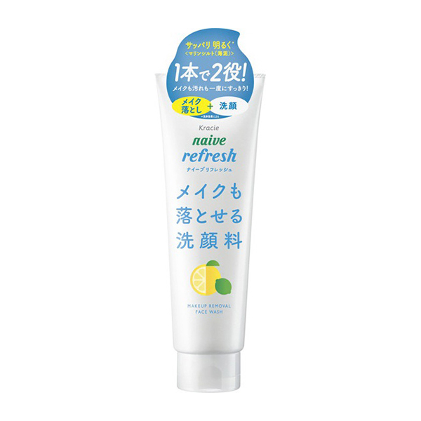 Sữa Rửa Mặt Refresh Kèm Tẩy Trang Hương Chanh Naive