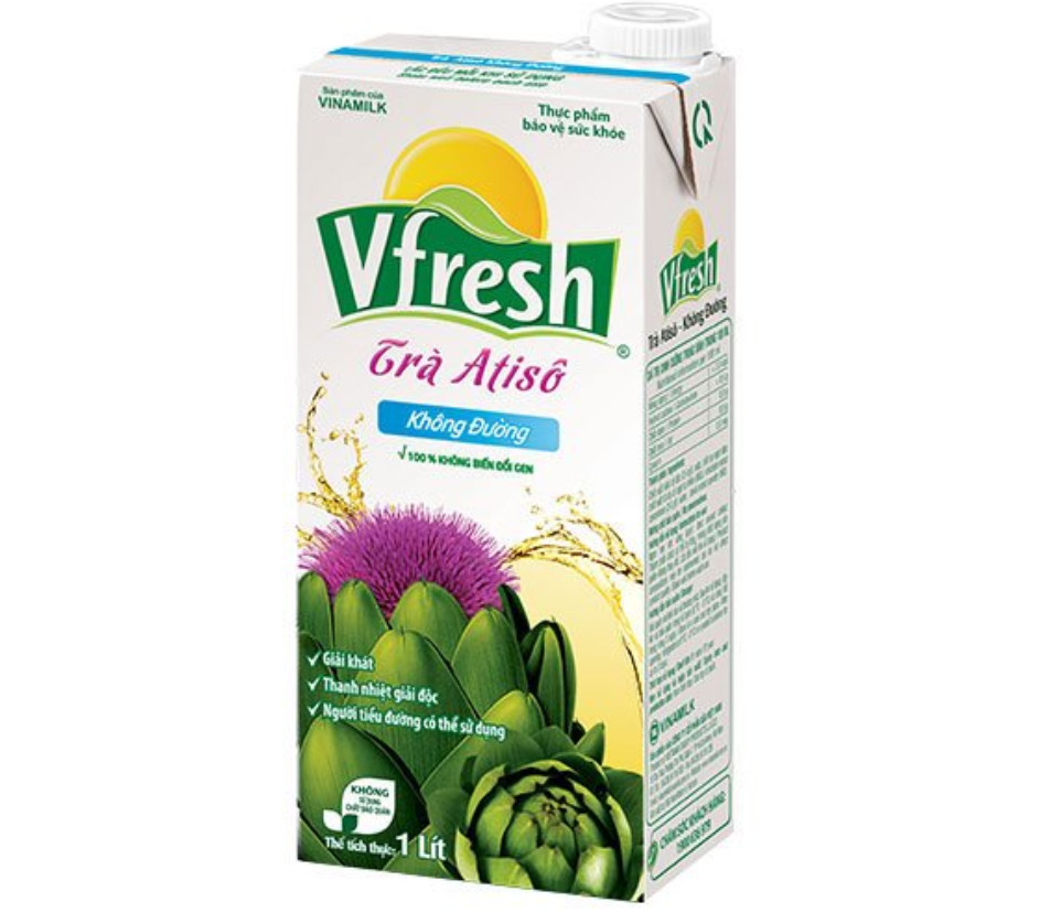 COMBO TRÀ ATISÔ KHÔNG ĐƯỜNG VINAMILK VFRESH