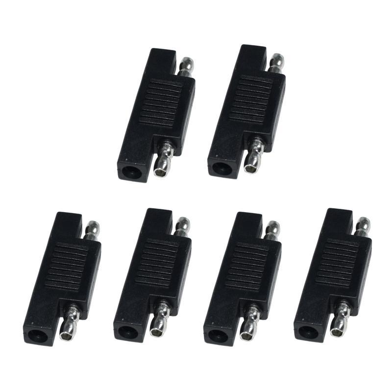 6 Pieces Solar SAE Polarity Adapter Connectors For Quick Disconnect