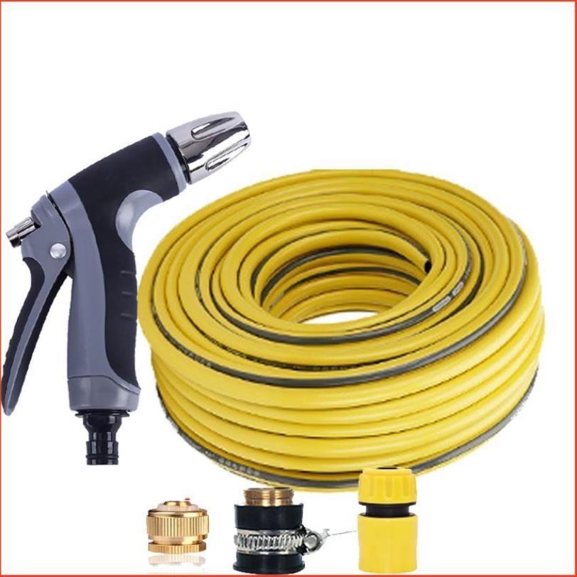 Bộ dây và vòi xịt rửa xe tưới cây tăng áp 3-5m 206817