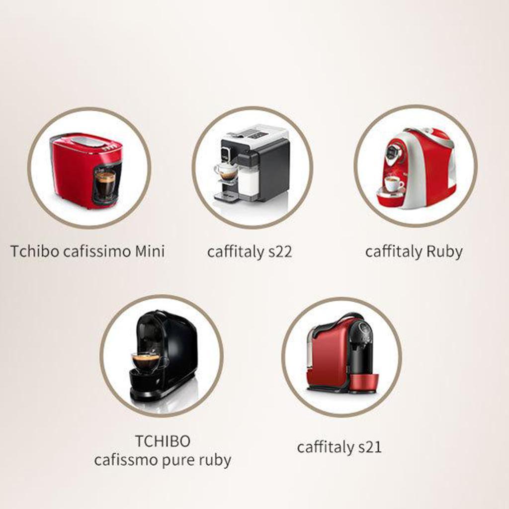 Reusable Coffee Capsules for TCHIBO Chifscafissmo Pure Ruby 326531