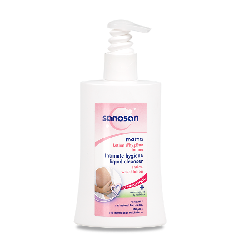 Dung dịch vệ sinh phụ nữ Hoa cúc Chamomilla Sanosan 200ml