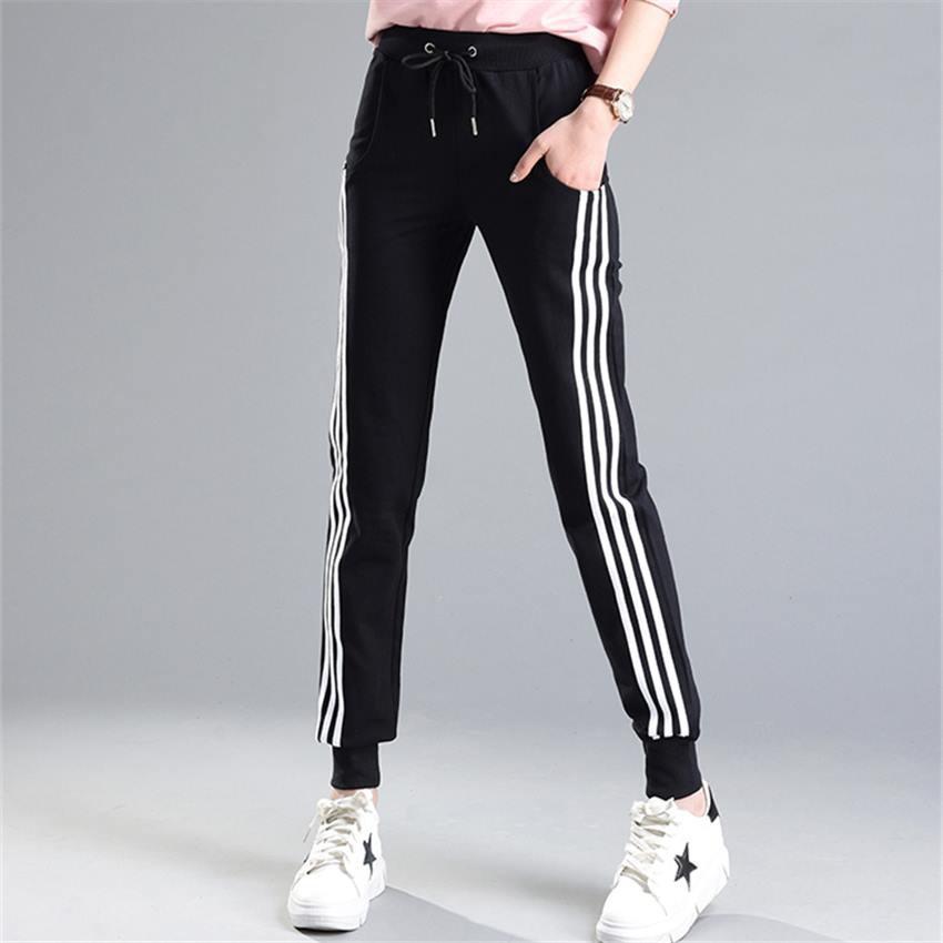 Quần jogger thun sọc