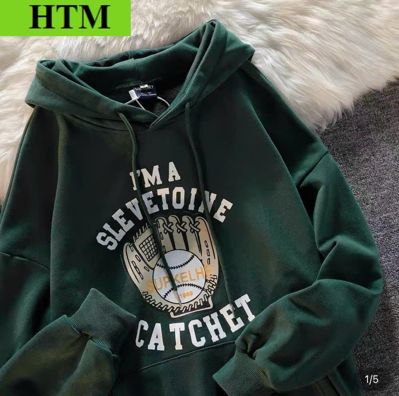 [FREESHIP] Áo Khoác Hoodie Nam Nữ Chất Form Rộng Nỉ Ngoại Hình In Sắc Nét Có Dây Rút Tiện Lợi Áo Dày Dặn Hàng Đẹp Hot Trend HTM FASHION - Đen