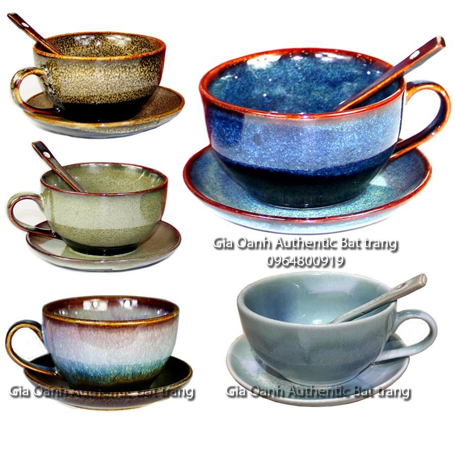 CAO CẤP! CỐC CAPUCCINO/ CỐC UỐNG TRÀ MEN HỎA BIẾN - Chuyên dùng cho nhà hàng, khách sạn 5*