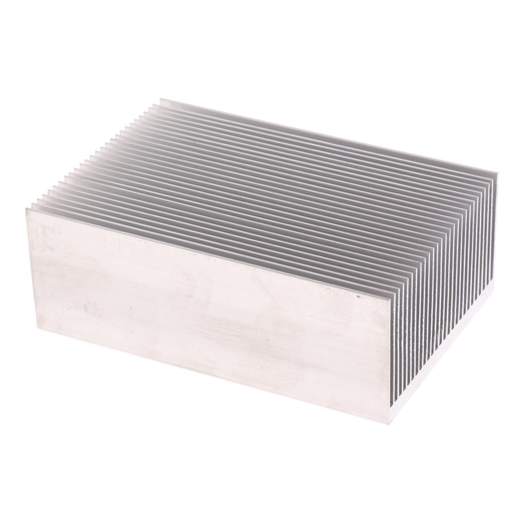 Aluminum Heat Sink LED Heatsink Module Cooler Fin 100x69x37mm Silver Tone