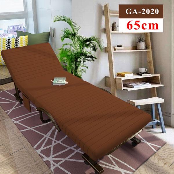 Giường Gấp Gọn Hàn Quốc -339, (90cm x 192cm x 31cm), tải trọng 300kg, Kèm Thảm Trùm + Gối + túi đựng vật dụng