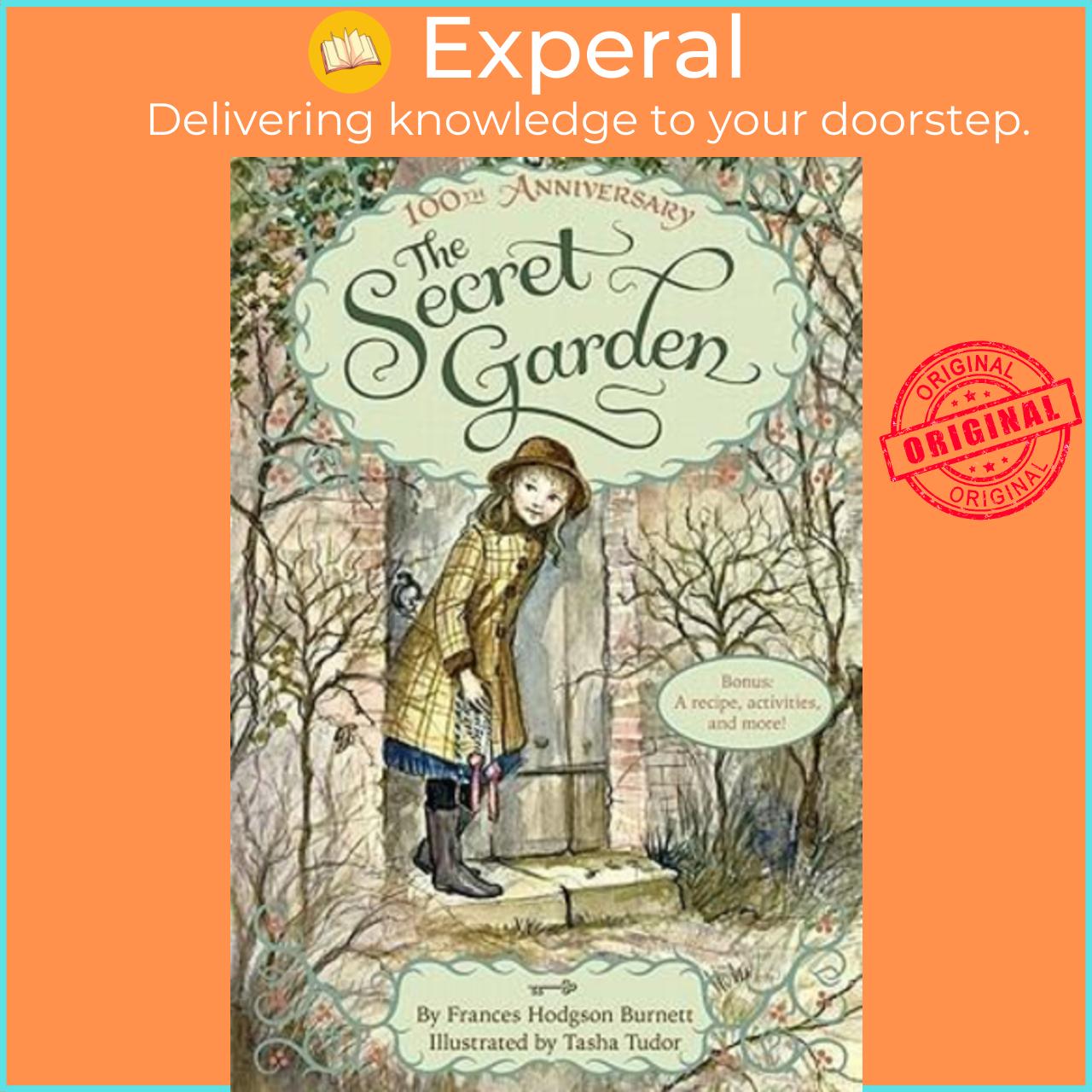 Sách - The Secret Garden : The 100th Anniversary Edition with Tasha T by Frances Hodgson Burnett (US edition, paperback)