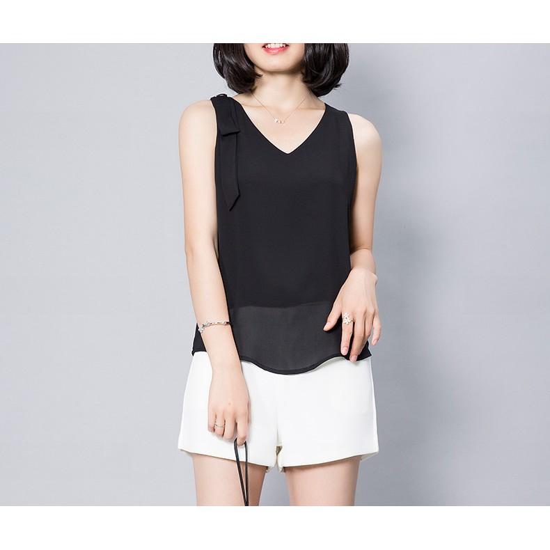 TK83-ÁO KIỂU TAY SÁT NÁCH CAO CẤP S-6XL