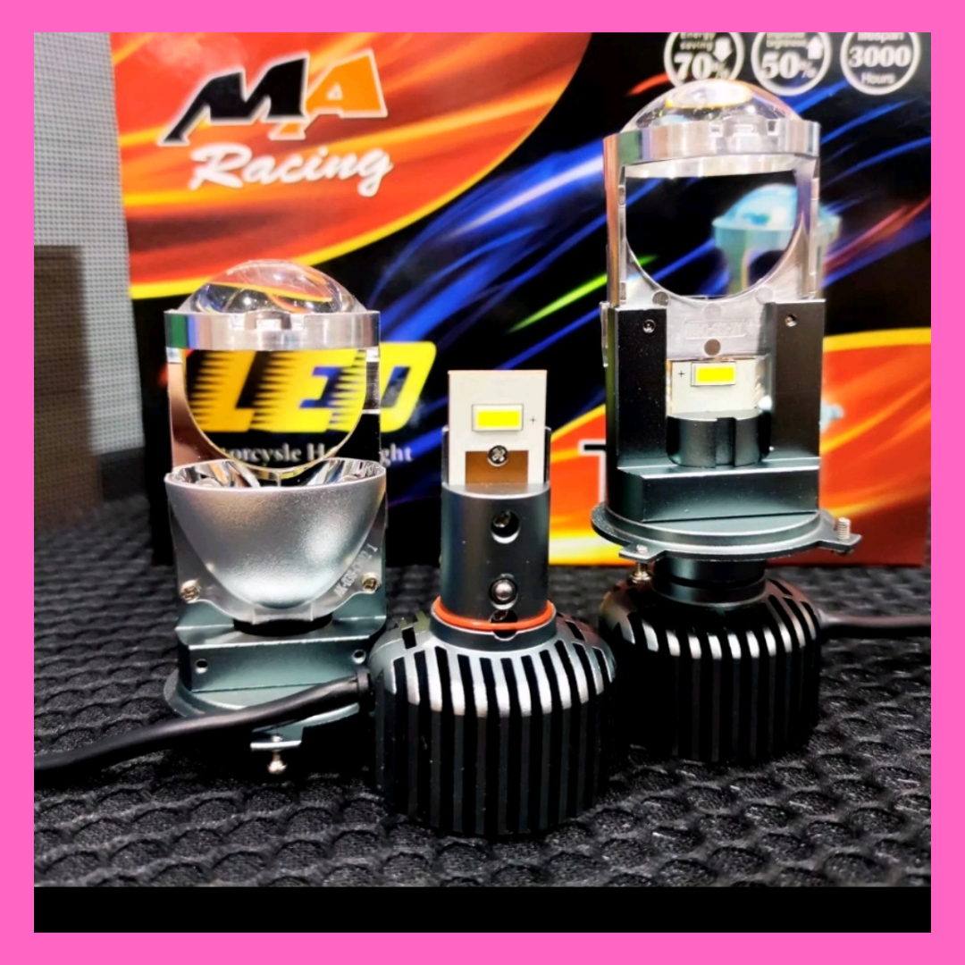 Đèn pha led bi cầu mini T9 MA Racing