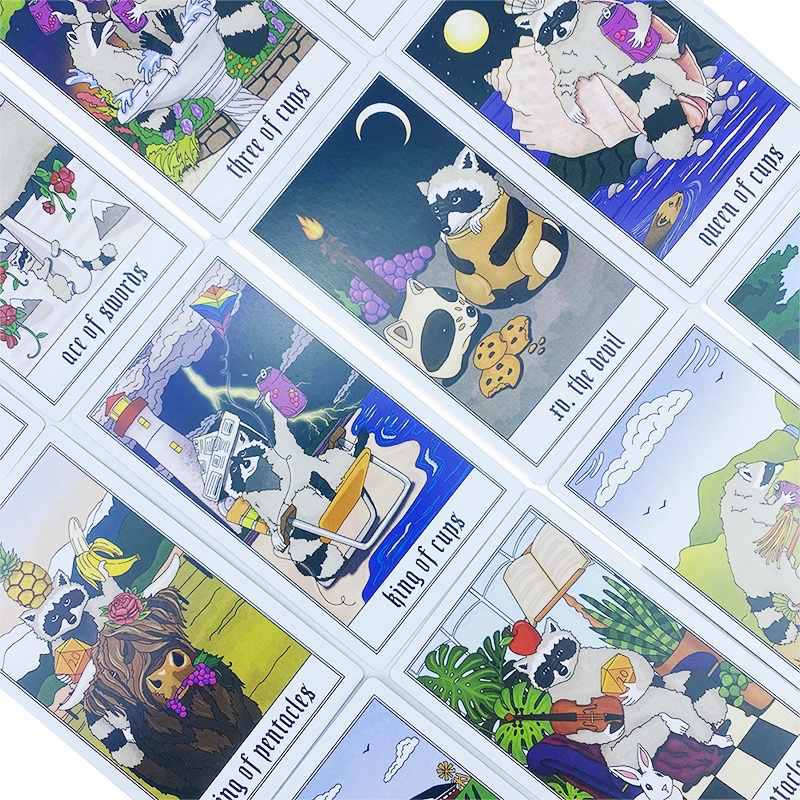 Bộ Bài Trash Panda Tarot