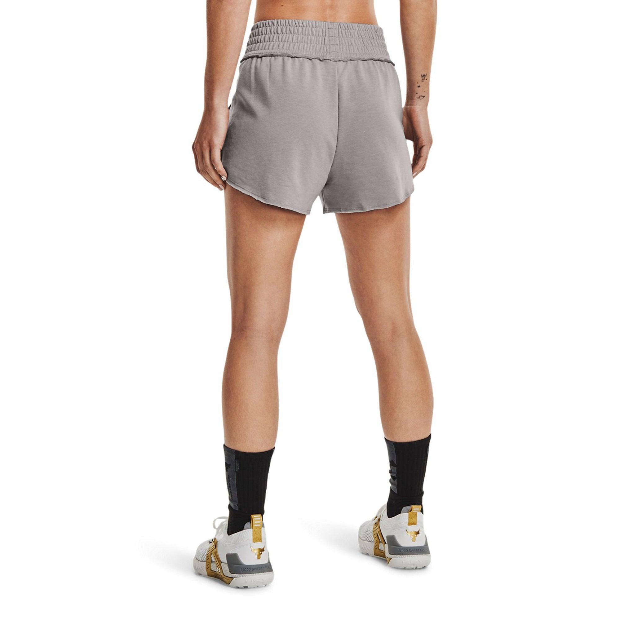 Quần ngắn thể thao nữ Under Armour Project Rock Terry - 1363445