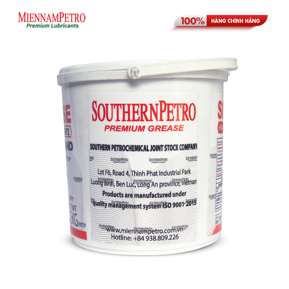 Mỡ Bôi Trơn MiennamPetro Sinogrease EP2 2,5KG Bảo Vệ Ô Tô Công Nghiệp Cao Cấp