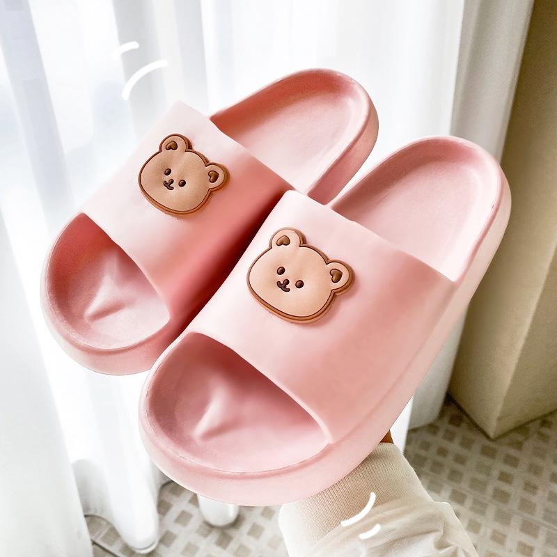 Dép bánh mì độn đế cao quai ngang nữ, dép đi trong nhà, du lịch chống trơn trượt siêu nhẹ - SAVVY shoes