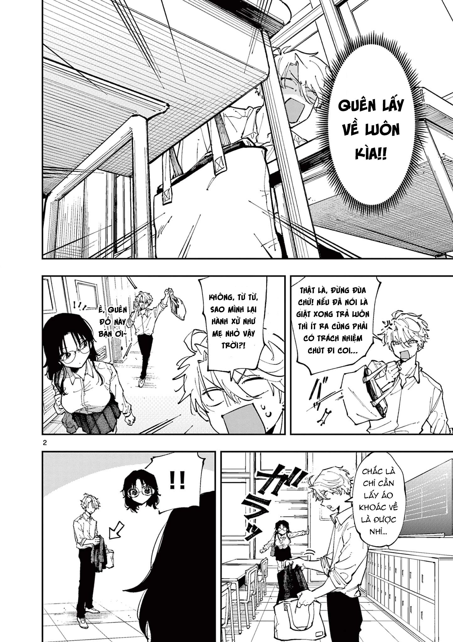 cậu bạn bàn bên cứ nhìn tôi bằng ánh mắt đó - tonari no seki no yatsu ga souiu me de mitekuru chapter 6 2