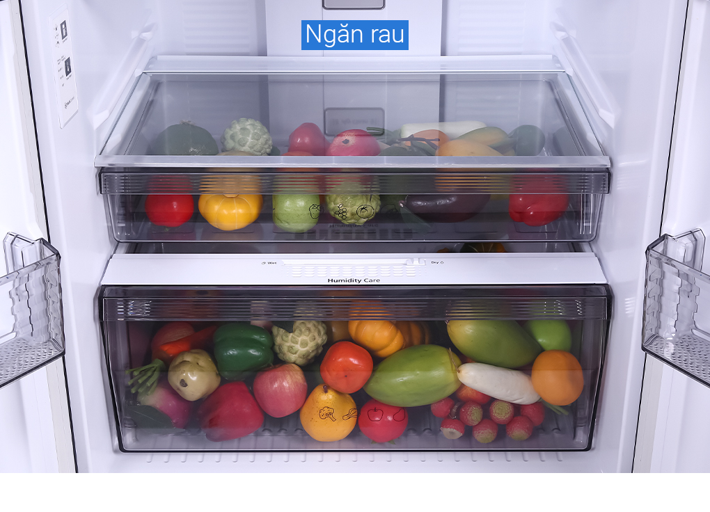 Tủ lạnh Samsung Side by Side 680L RS62R5001B4SV - Hàng chính hãng