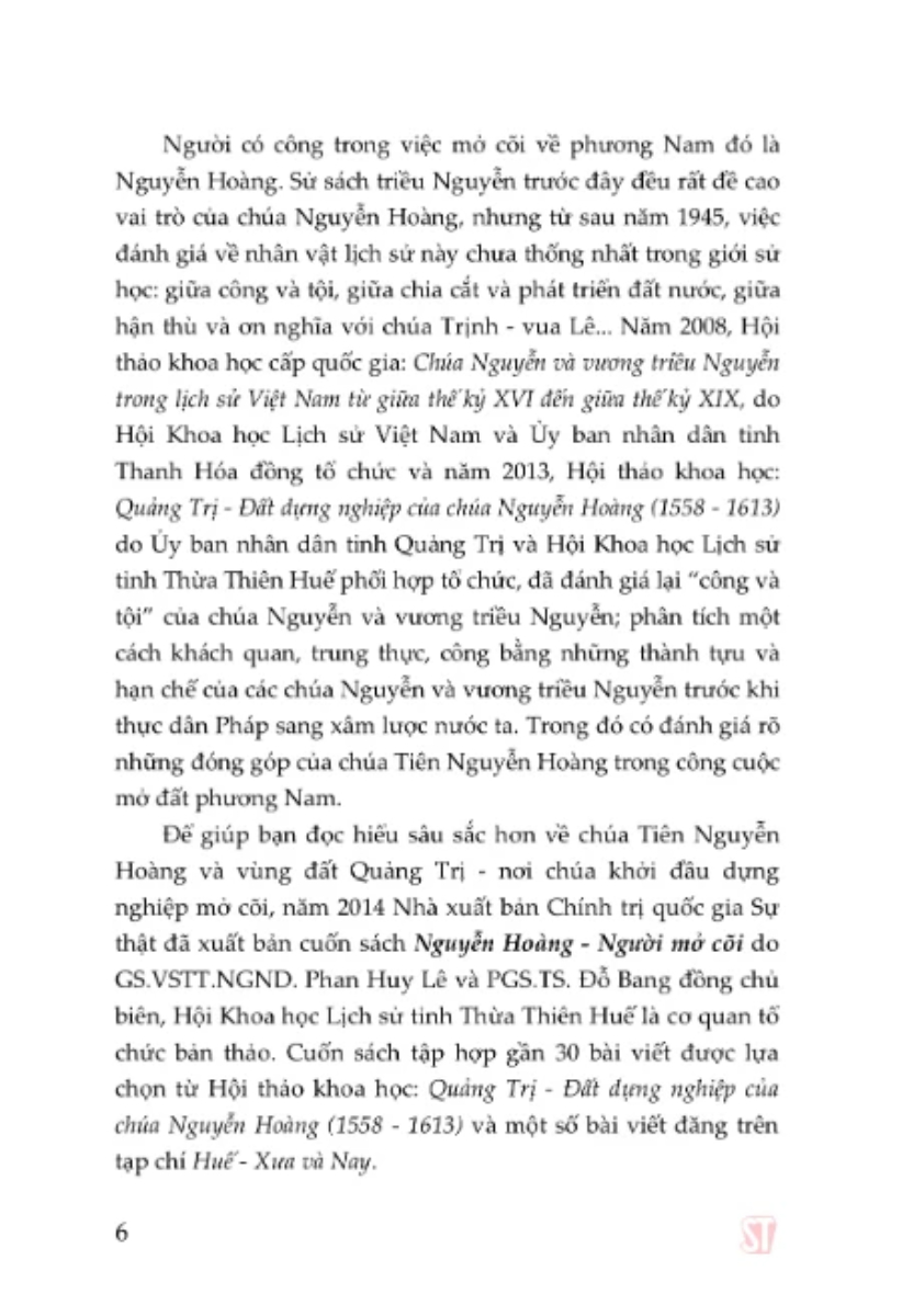 Nguyễn Hoàng - Người Mở Cõi - ST