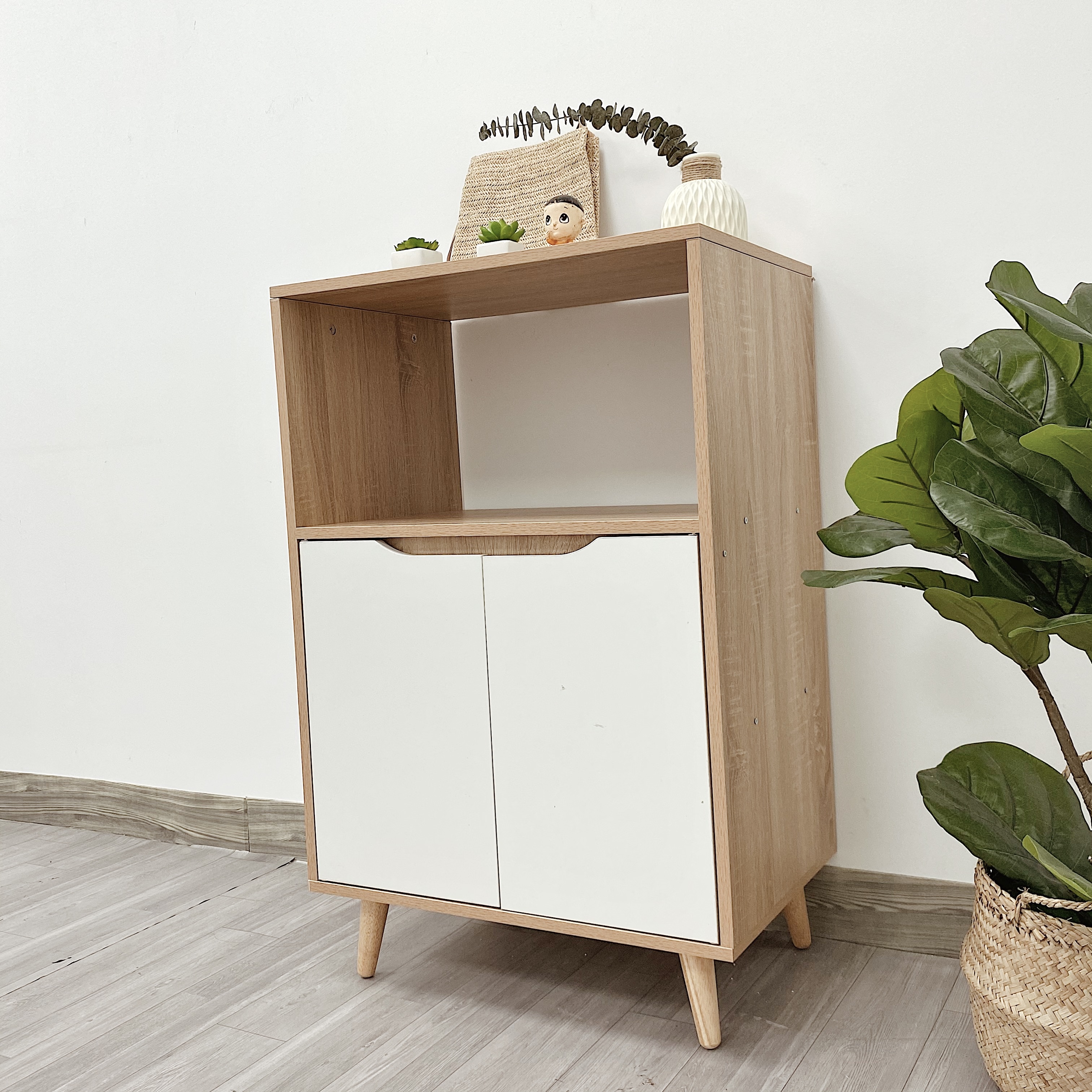 Tủ Kệ Lò Vi Sóng Model 01 Phong Cách Nordic - GP118