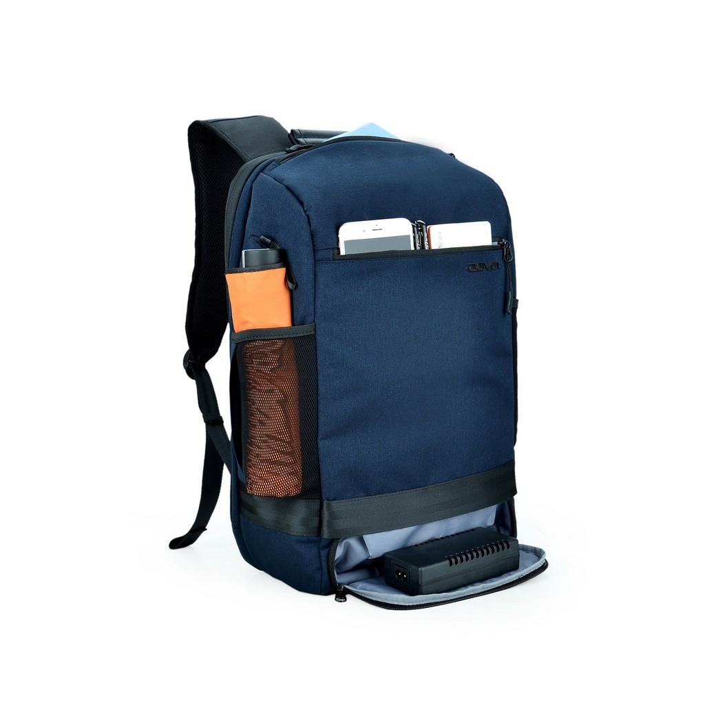 Balo AGVA Traveller Daypack 15.6 inch - LTB357BLUE (Xanh dương) - Ba lô nhiều ngăn - Chất liệu kháng nước - Bảo hành chính hãng 2 năm