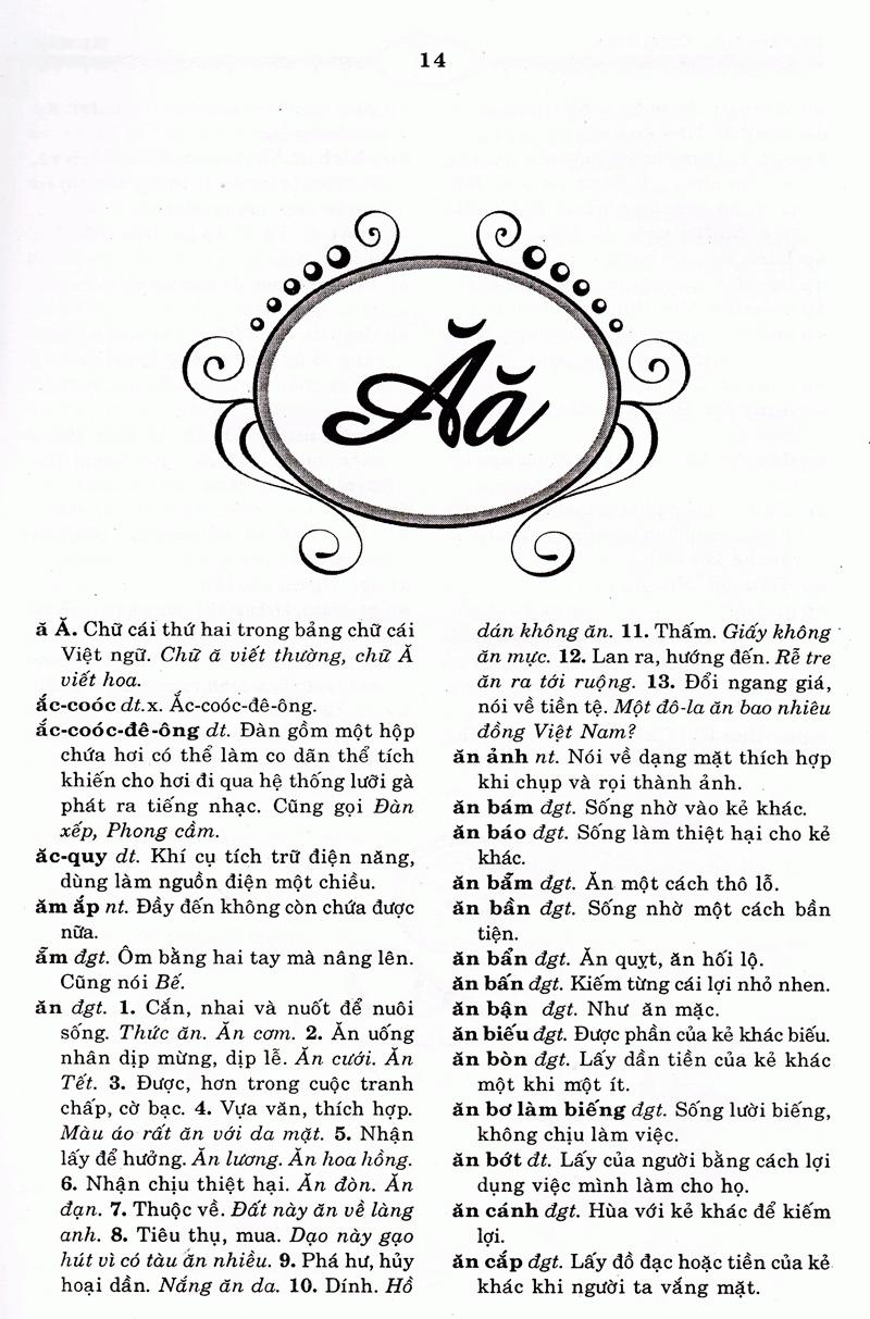 Ngôn Ngữ Việt Nam - Từ Điển Tiếng Việt - ảnh 3