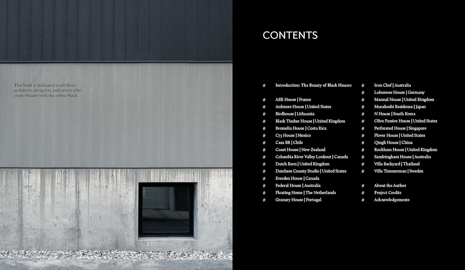 Modern Houses In Black