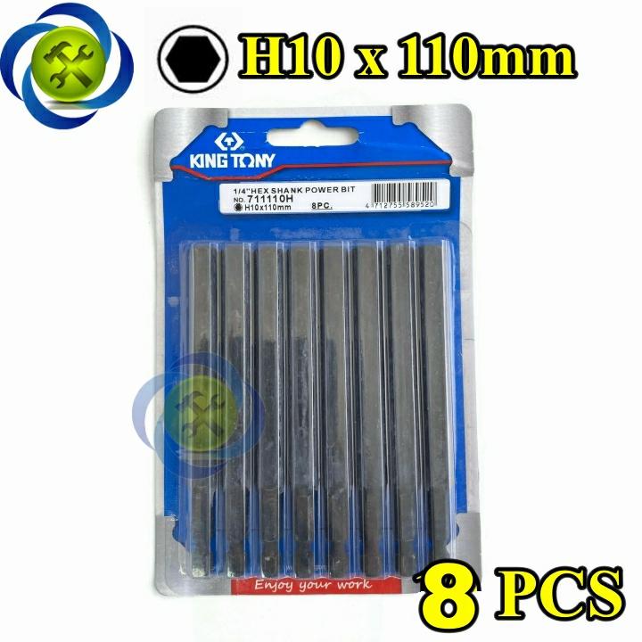 Mũi lục giác 10mm dài 110mm Kingtony 711110H